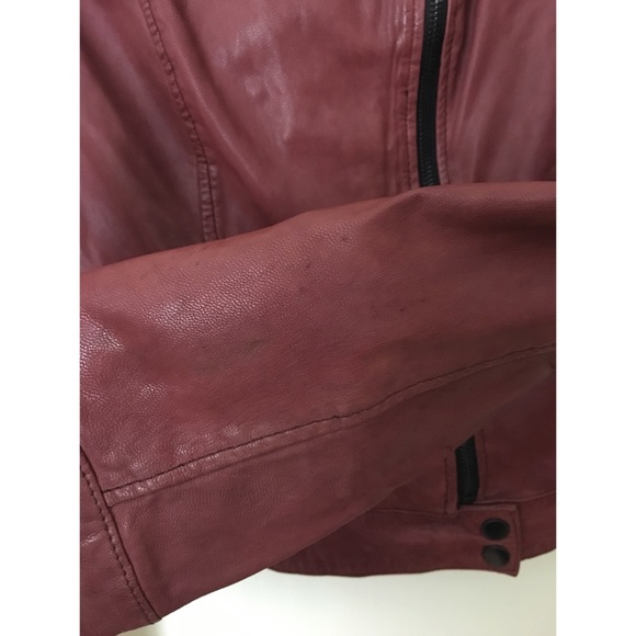 ❤️SOLD!! WILSON LEATHER Vintage Moto Jacket Sz Sm - Picture 5 of 8